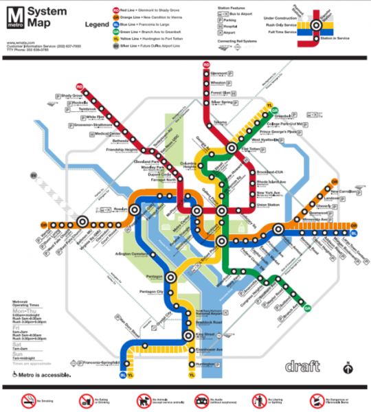WMATA to Consider Revised Map, Station Name Changes | DCist