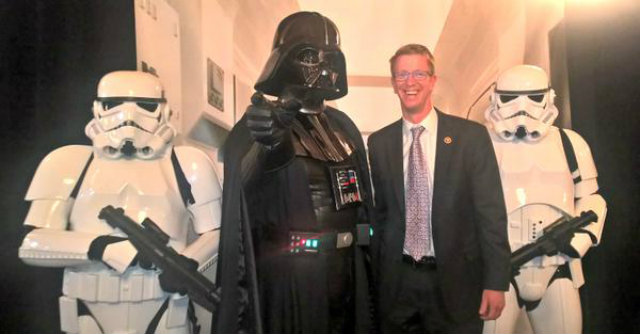 Don T Get Cocky Congressman Offers Star Wars Film Screening To Campaign Donors Dcist