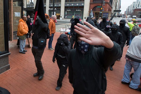 Who Are These Protesters In Black And Why Are They Smashing Things? | DCist