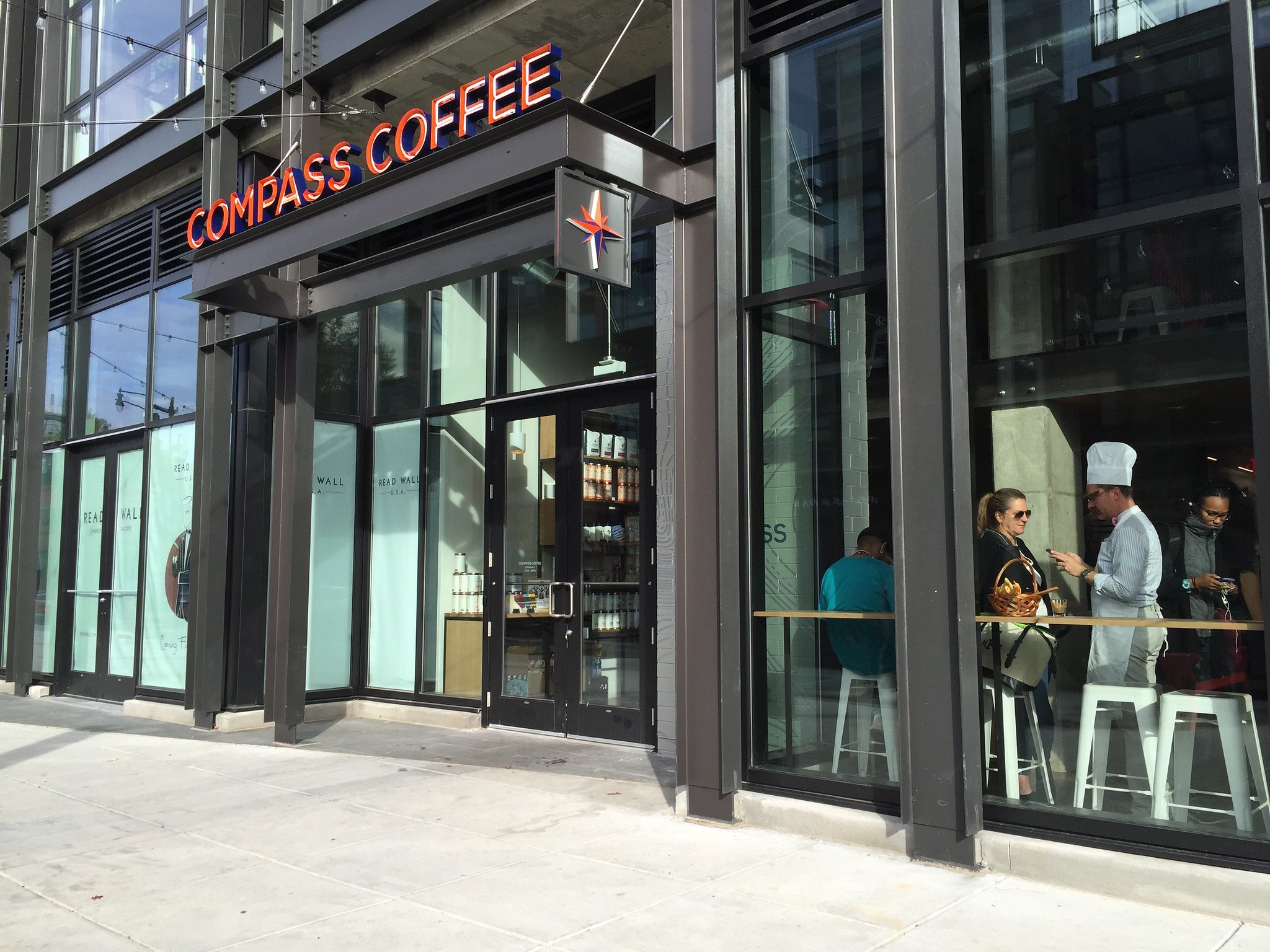 Compass Coffee Experiments With Limiting Cash At Two Locations DCist