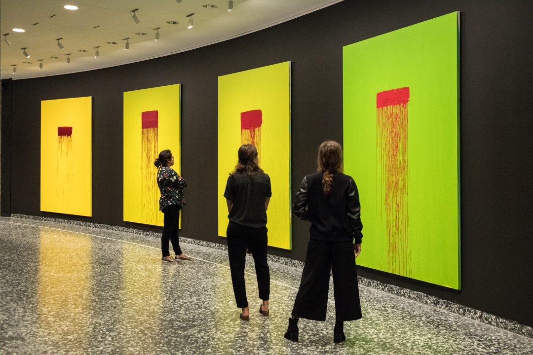 Courtesy of Pat Steir and Lévy Gorvy