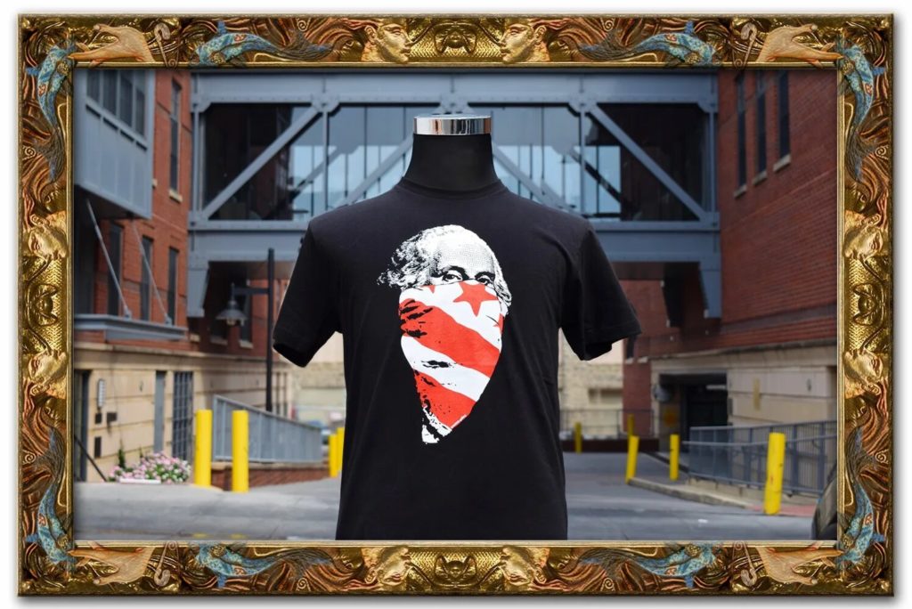 printer red flag t shirt