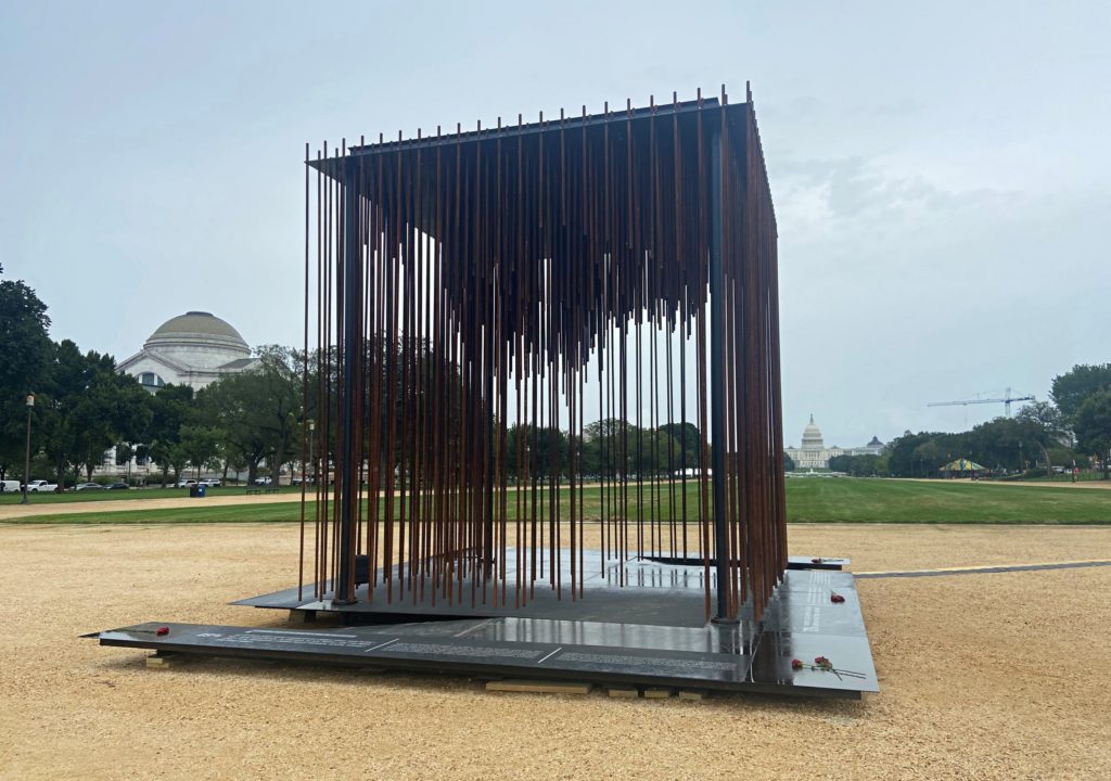 An Art Installation On The National Mall Depicts Systemic Racism | DCist