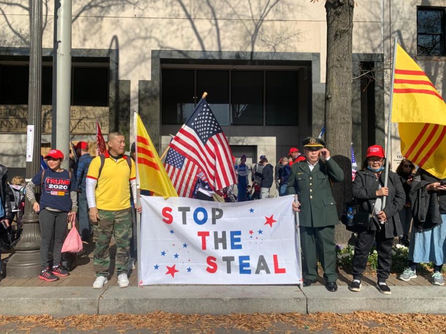 Thousands Of Trump Supporters Rally In Downtown D.C. Around False ...