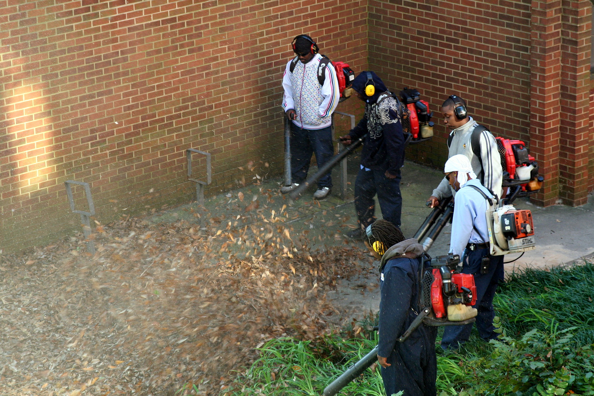 Montgomery County Residents Push To Ban Gas Powered Leaf Blowers Montgomery County Residents Push To Ban Gas Powered Leaf Blowers