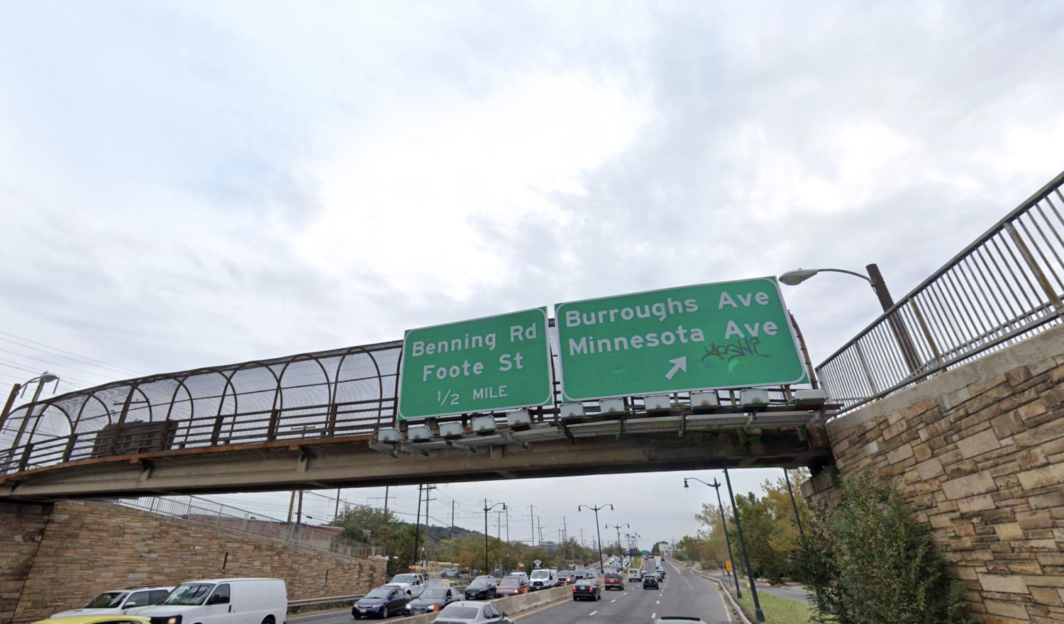 Ddot Won T Commit To Rebuilding Collapsed Pedestrian Bridge Dcist