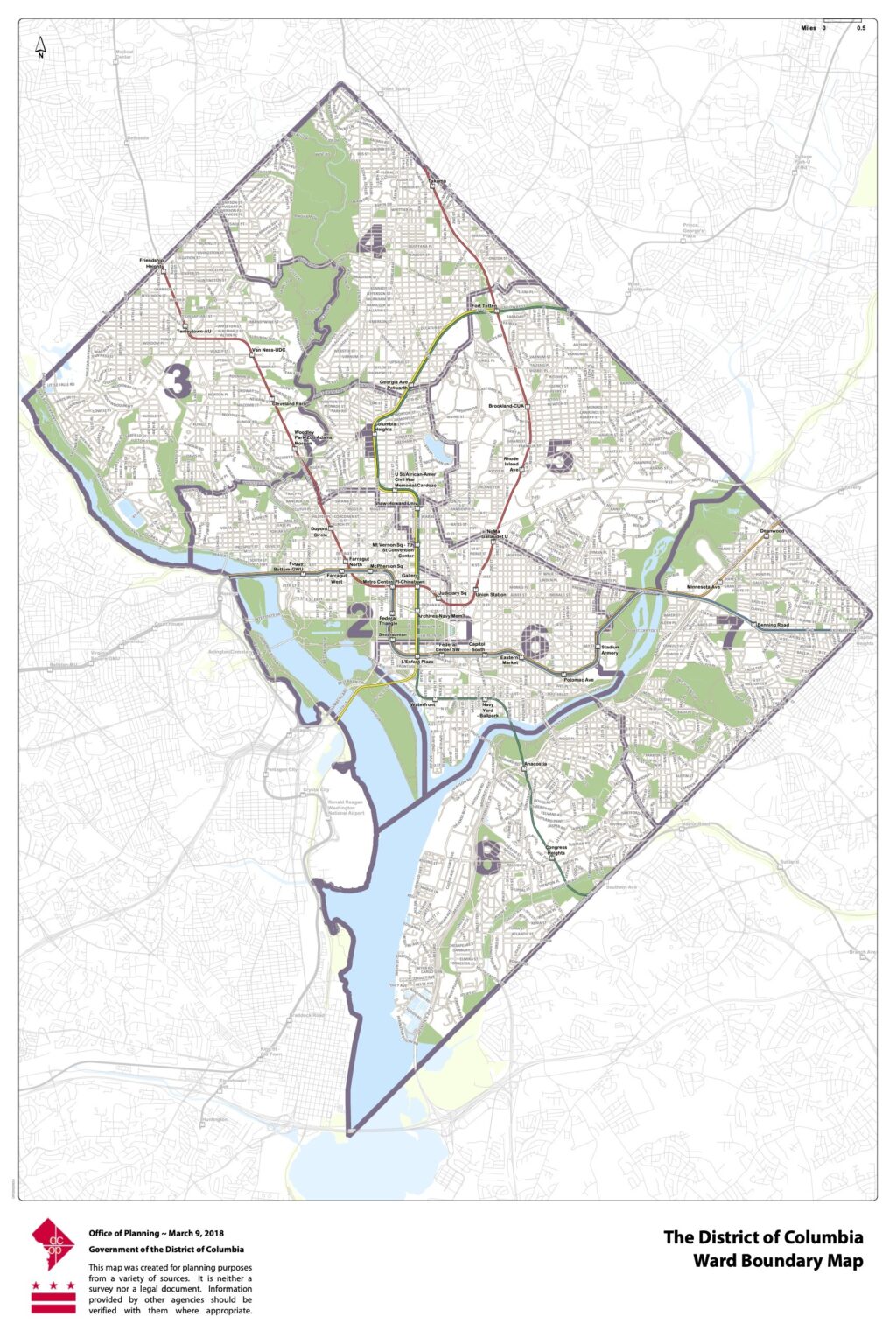 D.C. Committee Narrows Options For Redrawing Ward Maps