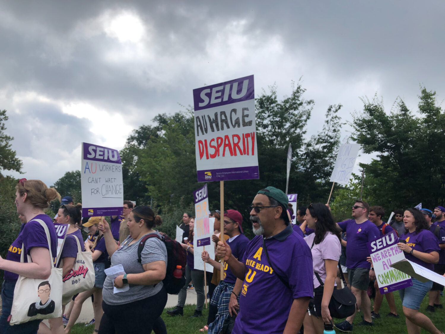 American University Staff Begins Strike Over Equitable Pay | DCist