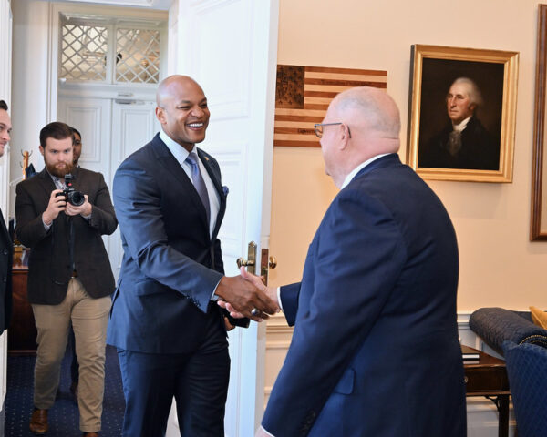 Wes Moore Sworn In As The First Black Governor Of Maryland | DCist