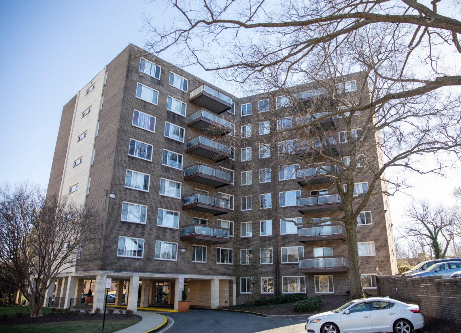 Un foto del envejecido complejo de 280 apartamentos