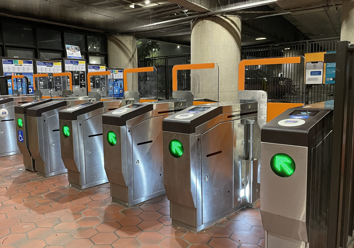 Subway Station Gate
